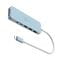 Фото - USB-хаб J5create USB-C 6-в-1 Cyan (JCD373EC-N) | click.ua