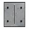 Фото - Центральна кнопка Ajax CenterButton (1-gang/2-way) Grey | click.ua