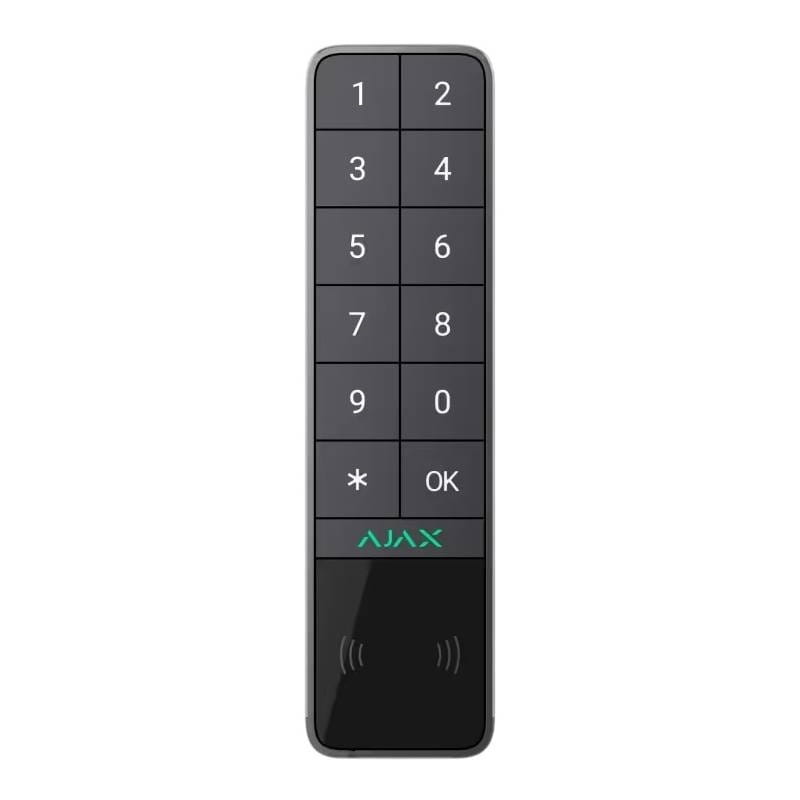 Бездротова клавіатура Ajax Keypad Outdoor Graphite (99969.286.GP1)