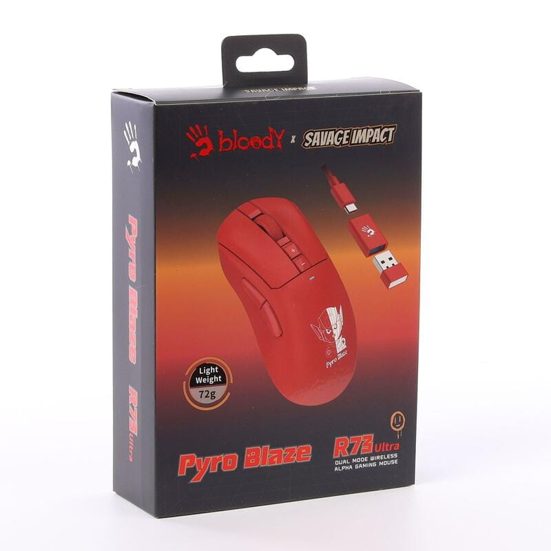 Миша бездротова Bloody R73 Ultra Pyro Blaze