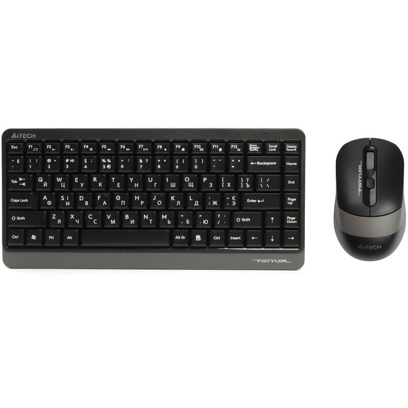 Комплект (клавиатура, мышь) беспроводной A4Tech FG1110 Grey