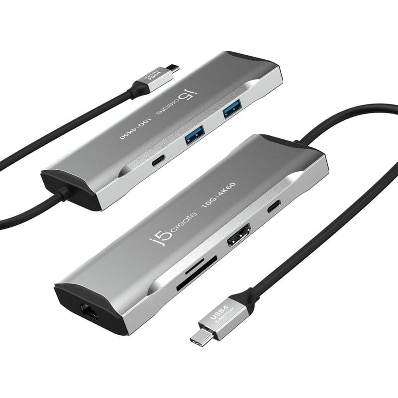 Док-станция J5create USB-C 7-в-1 (JCD393-N)