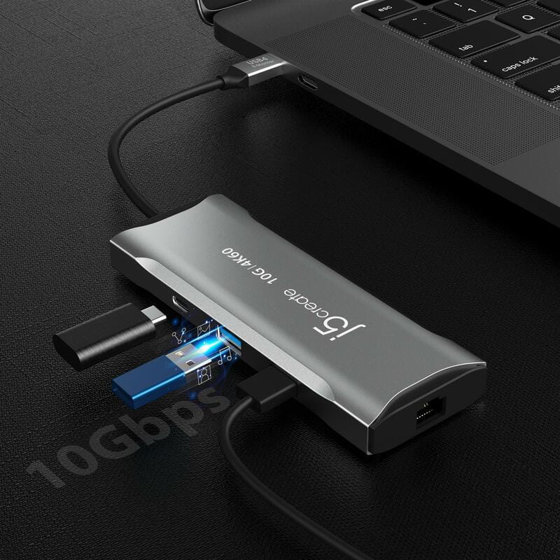 Док-станция J5create USB-C 7-в-1 (JCD393-N)