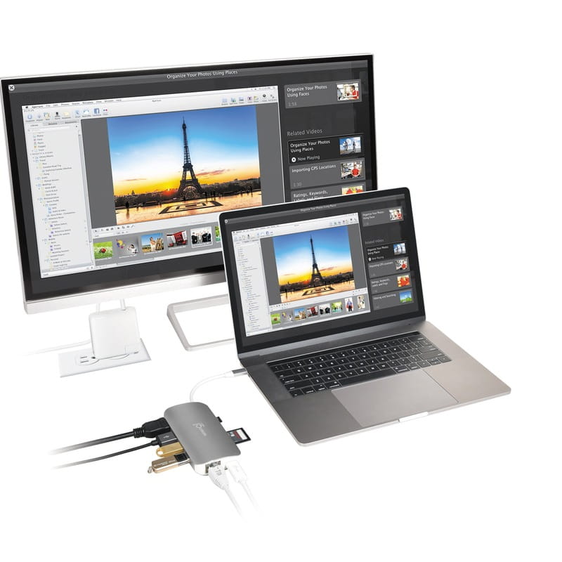 Док-станция J5create USB-C 9-в-1 (JCD383-N)