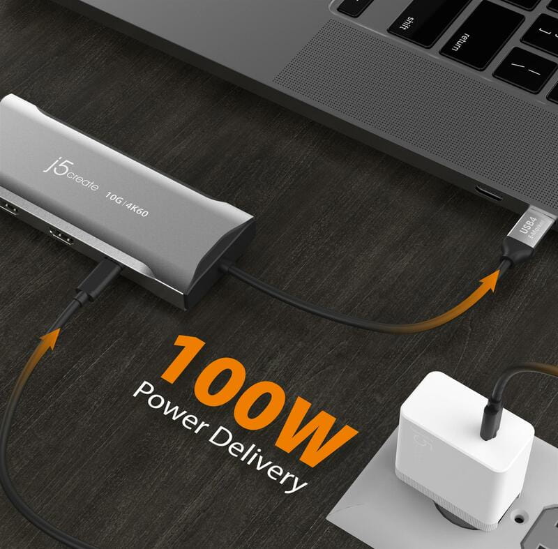 Док-станція J5create USB-C 11-в-1 (JCD397-N)