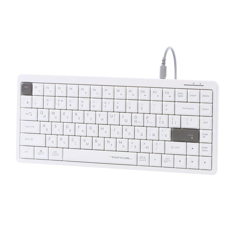 Клавіатура A4Tech FX53 White