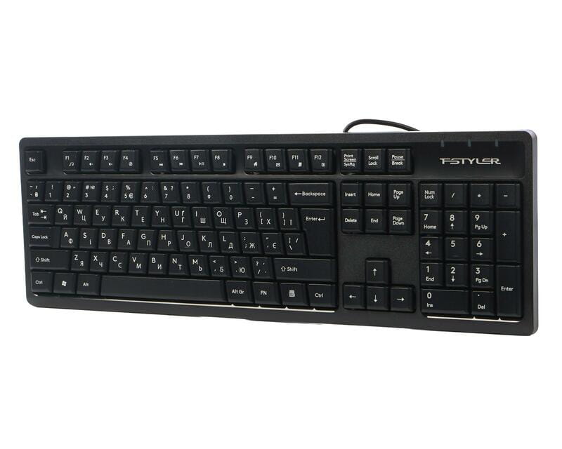 Клавіатура A4Tech FKS12 Black