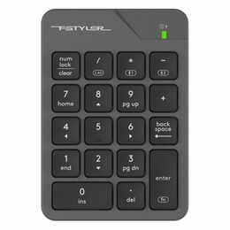 Клавіатура цифрова A4Tech FBK21C Smoky Grey