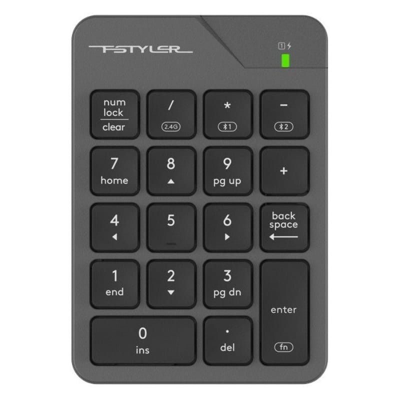 Клавиатура цифровая A4Tech FBK21C Smoky Grey