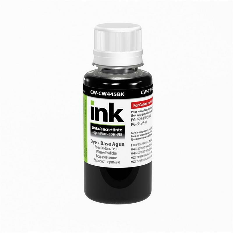 Чернила ColorWay Canon PGI-445 (Black) (CW-CW445BK01) 100мл