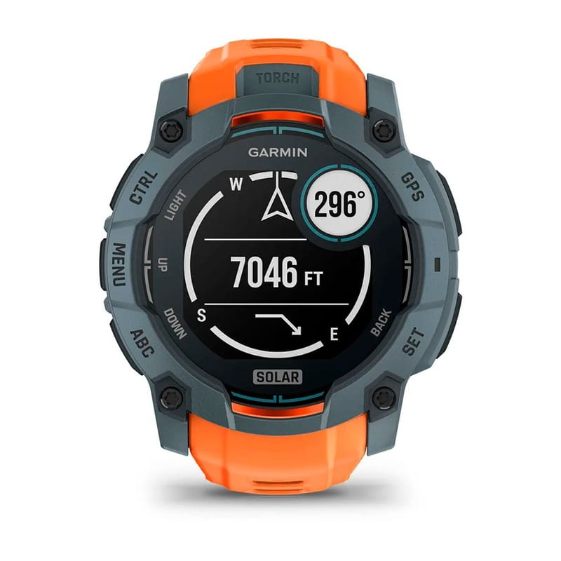 Смарт-годинник Garmin Instinct 3 50mm Solar Solstice with Solstice Silicone (010-02935-41)