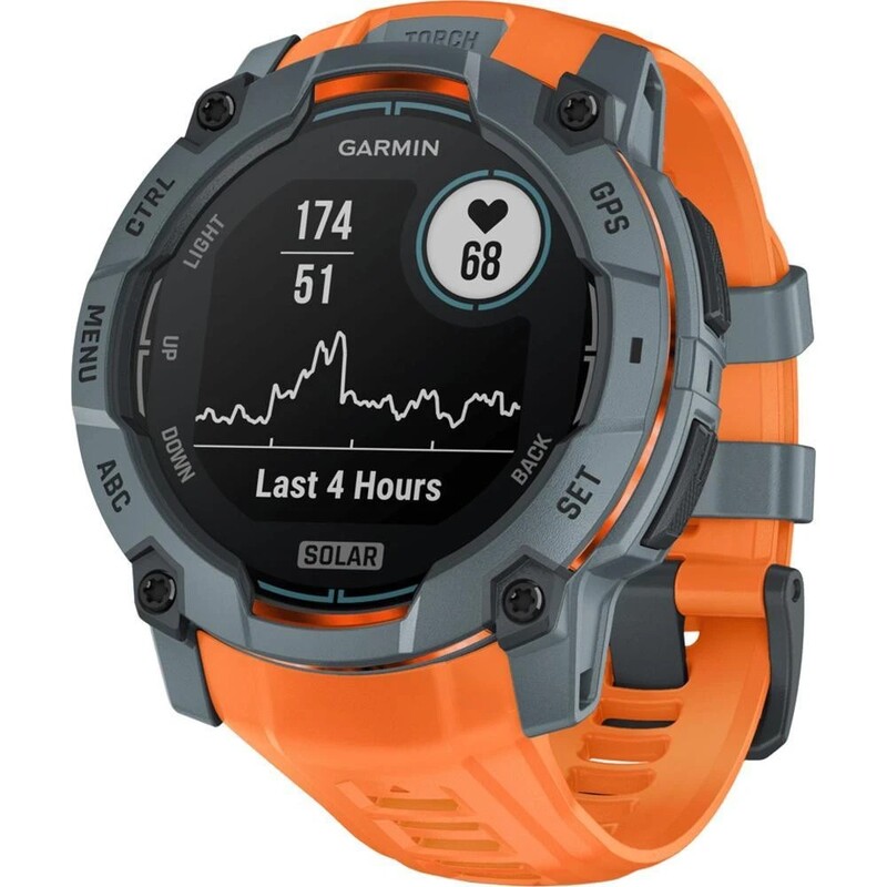 Смарт-годинник Garmin Instinct 3 50mm Solar Solstice with Solstice Silicone (010-02935-41)