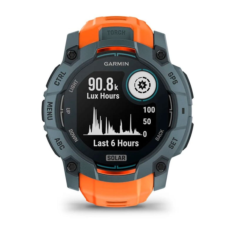 Смарт-годинник Garmin Instinct 3 50mm Solar Solstice with Solstice Silicone (010-02935-41)