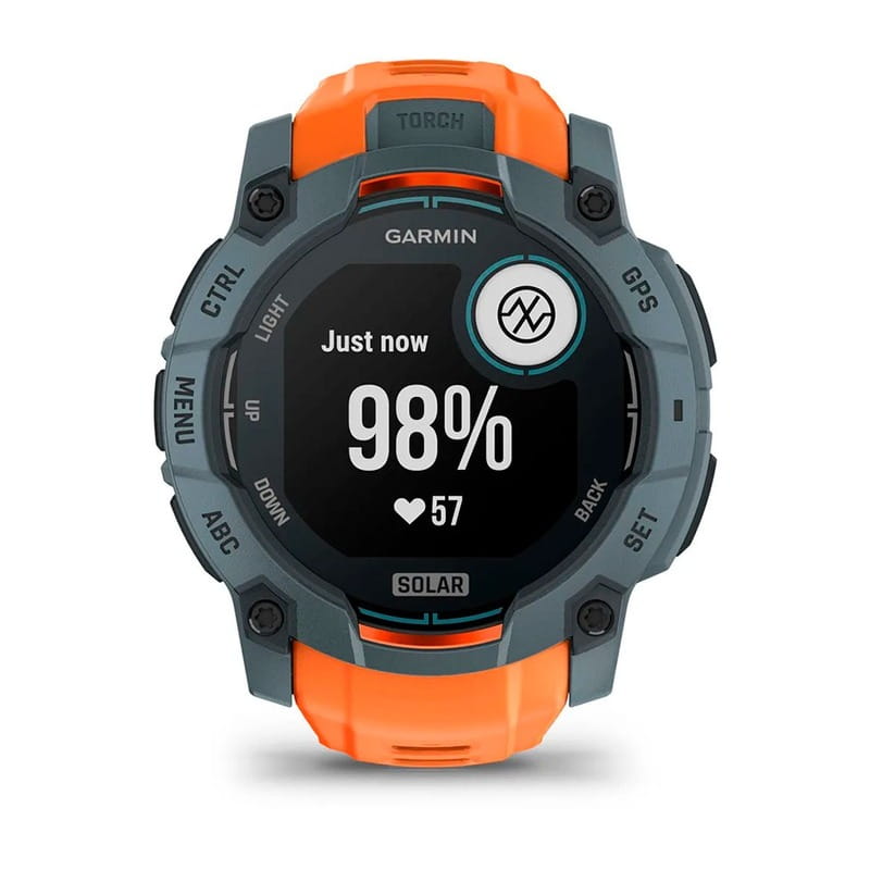 Смарт-годинник Garmin Instinct 3 50mm Solar Solstice with Solstice Silicone (010-02935-41)