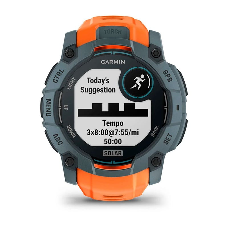 Смарт-годинник Garmin Instinct 3 50mm Solar Solstice with Solstice Silicone (010-02935-41)
