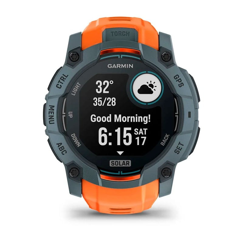 Смарт-годинник Garmin Instinct 3 50mm Solar Solstice with Solstice Silicone (010-02935-41)
