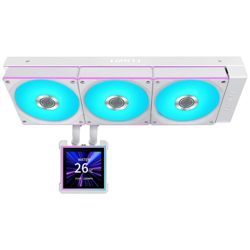 Система водяного охолодження Lian Li HydroShift II LCD-S 360CL White (G89.GHS2LCDS36CW.00)