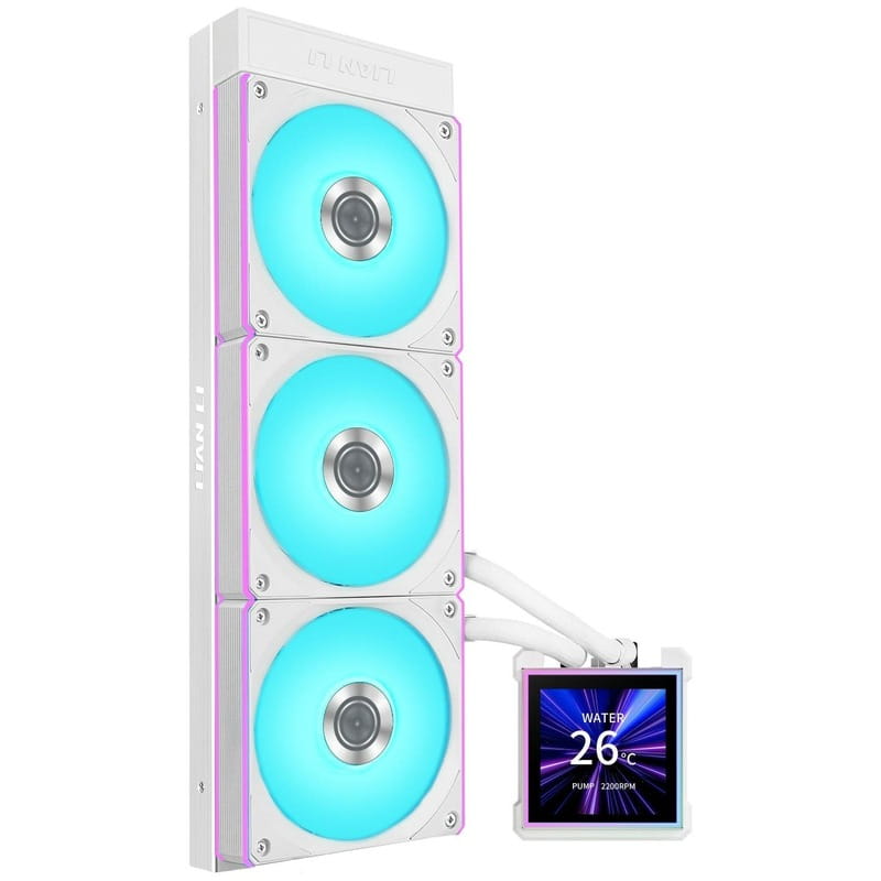 Система водяного охолодження Lian Li HydroShift II LCD-S 360CL White (G89.GHS2LCDS36CW.00)