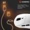 Фото - Миша бездротова GamePro Genesis Airmaster White (GM167W) | click.ua