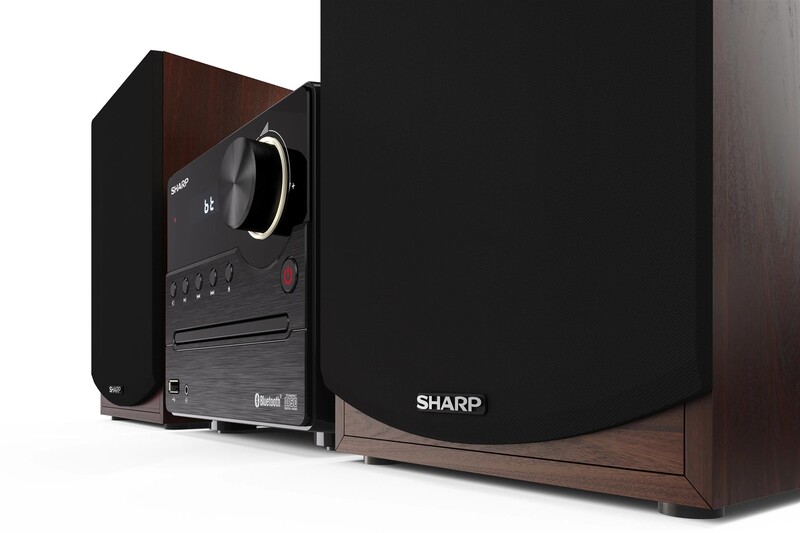 Мікросистема Sharp Micro Sound System Brown (XL-B512(BR))