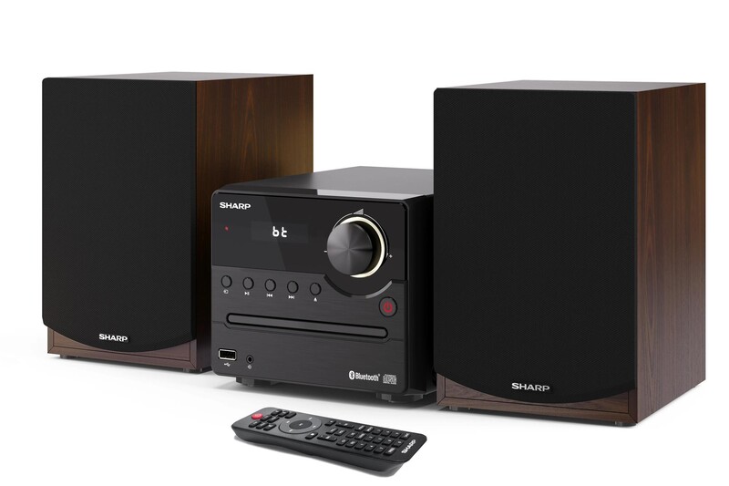 Мікросистема Sharp Micro Sound System Brown (XL-B512(BR))