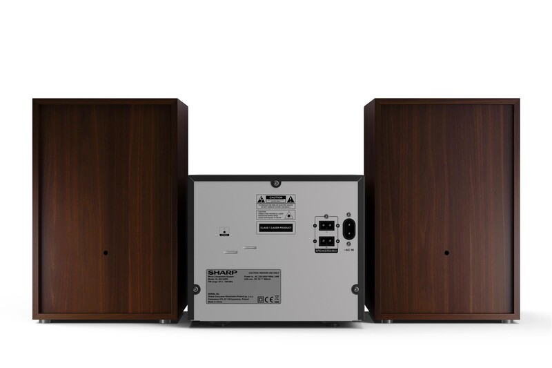 Мікросистема Sharp Micro Sound System Brown (XL-B512(BR))