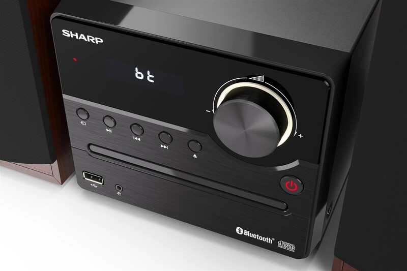 Мікросистема Sharp Micro Sound System Brown (XL-B512(BR))