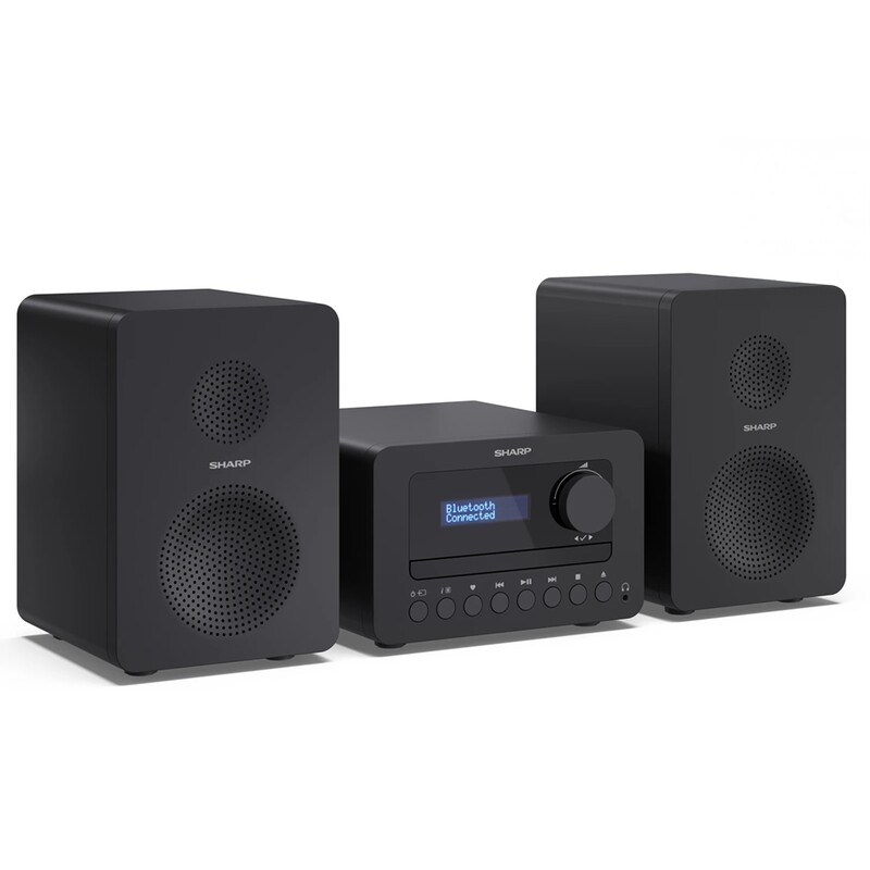 Мікросистема Sharp Micro Sound System Black (XL-B520D(BK))