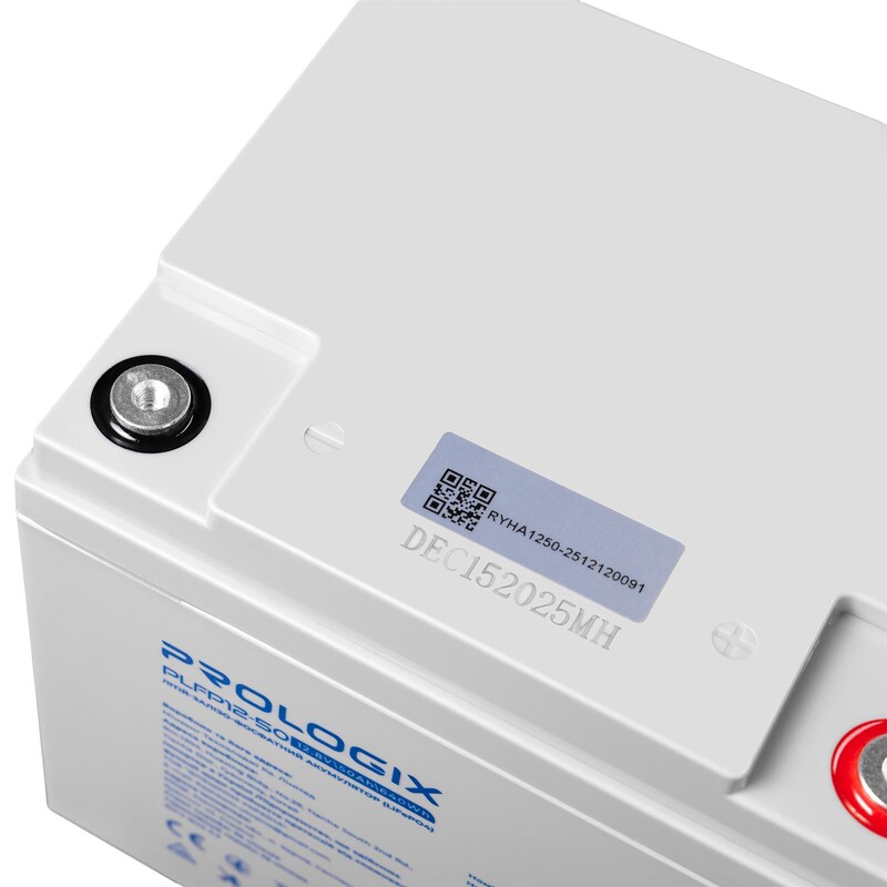 Акумуляторна батарея Prologix 12.8V 50AH 640Wh (PLFP12-50) LiFePO4