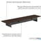 Фото - Підставка для монітора OfficePro MR164DW Dark Wood/Black | click.ua