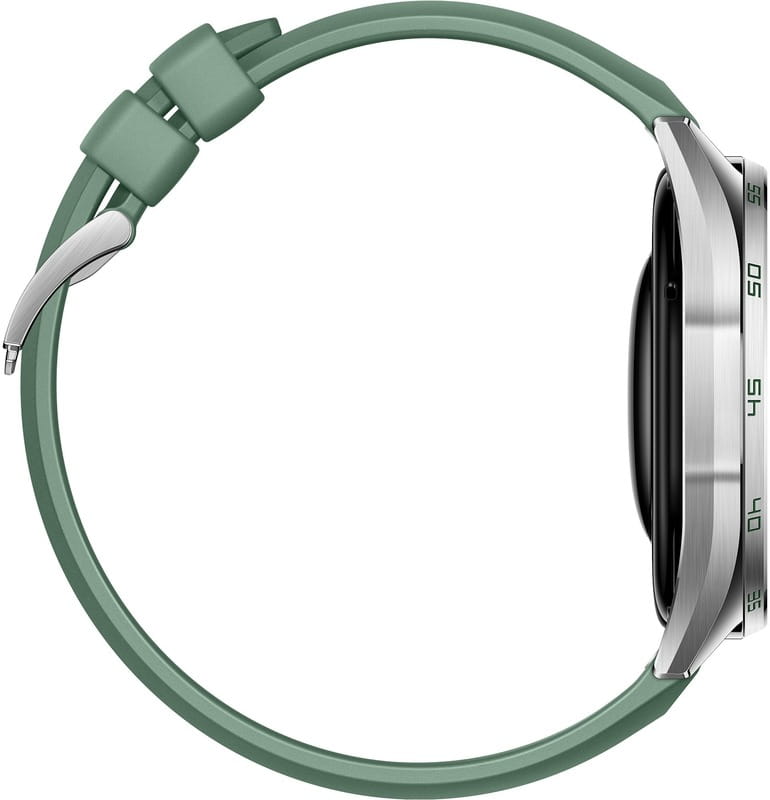 Смарт-годинник Huawei Watch GT 6 46mm Steel with Green Woven Strap (55020FTV)
