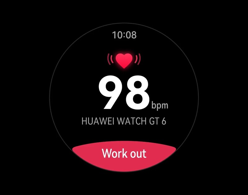 Смарт-часы Huawei Watch GT 6 46mm Black with Black Fluoroelastomer Strap (55020FTX)