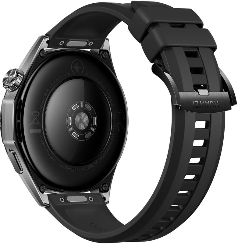 Смарт-часы Huawei Watch GT 6 46mm Black with Black Fluoroelastomer Strap (55020FTX)