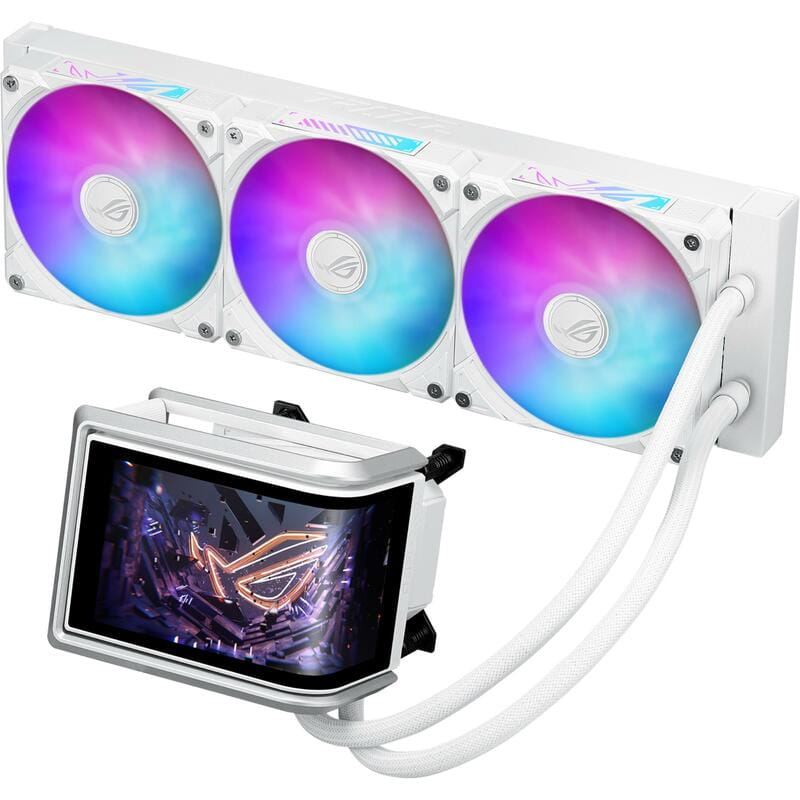 Система водяного охолодження Asus ROG Ryuo IV 360 ARGB White (90RC01N2-B0EAY0)