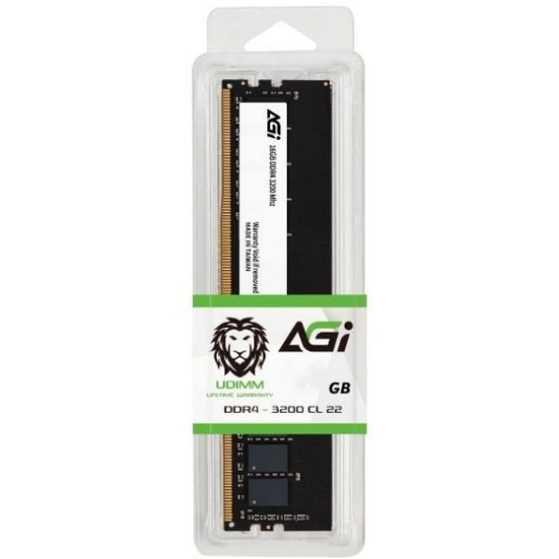 Модуль пам`ятi DDR4 8GB/3200 AGI Black (AGI320008UD138-ST)