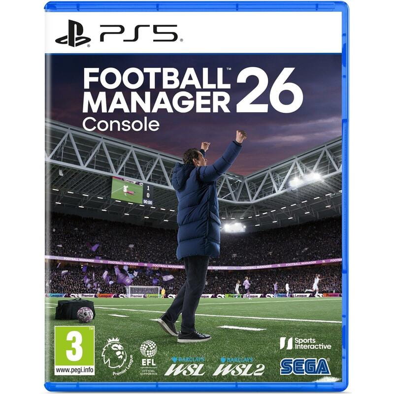 Игра Football Manager 26 для PlayStation 5, Blu-ray (5055277056583)