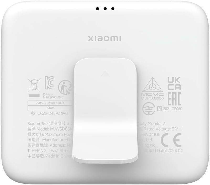 Датчик температури та вологості Xiaomi Mi Temperature and Humidity Monitor 3 (BHR9041GL)