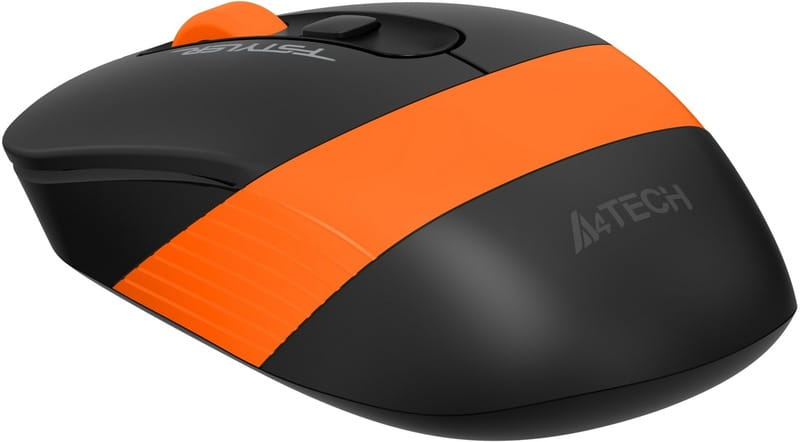 Мышь беспроводная A4Tech FG10 Black/Orange USB