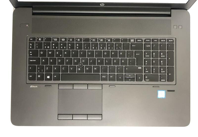 Ноутбук HP ZBook 17 G3 / 17.3" (1600x900) / i5-6440HQ / 8GB / 256GB SSD / nVidia Quadro M1000M 2GB / Win10Pro / Backlight / сканер відбитка - Б/в