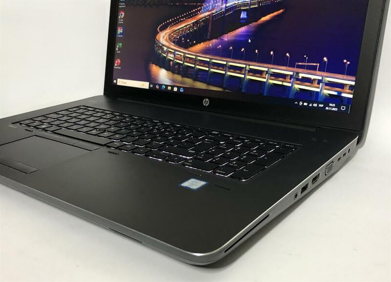 Ноутбук HP ZBook 17 G3 / 17.3" (1600x900) / i5-6440HQ / 8GB / 256GB SSD / nVidia Quadro M1000M 2GB / Win10Pro / Backlight / сканер відбитка - Б/в