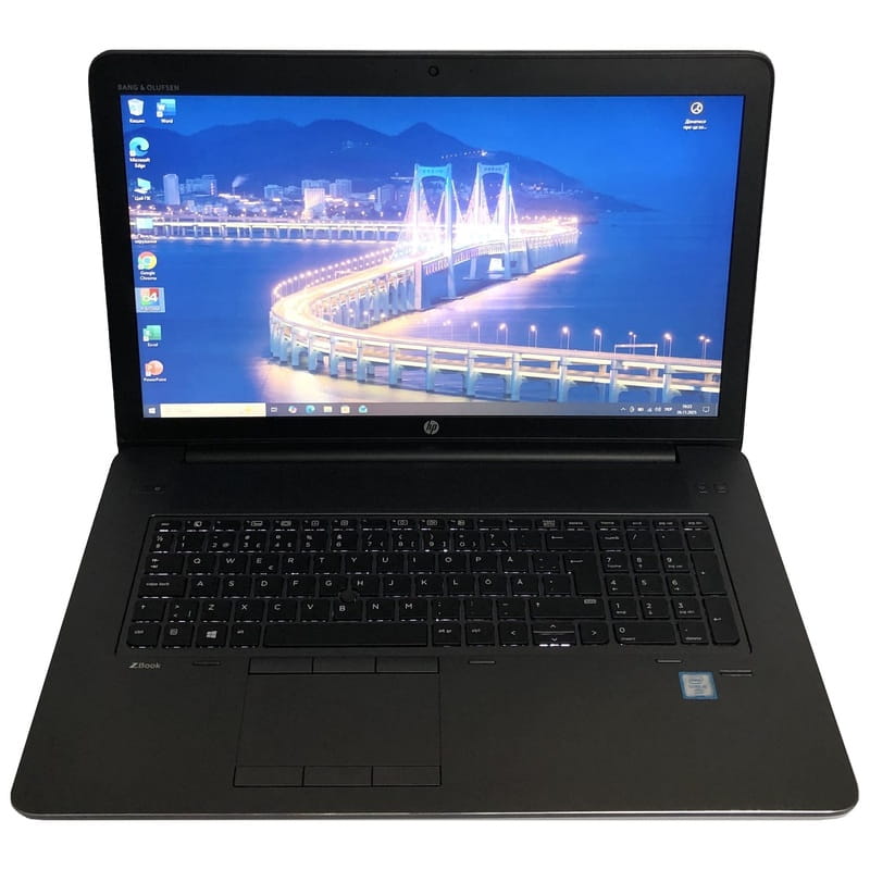 Ноутбук HP ZBook 17 G3 / 17.3" (1600x900) / i5-6440HQ / 8GB / 256GB SSD / nVidia Quadro M1000M 2GB / Win10Pro / Backlight / сканер відбитка - Б/в
