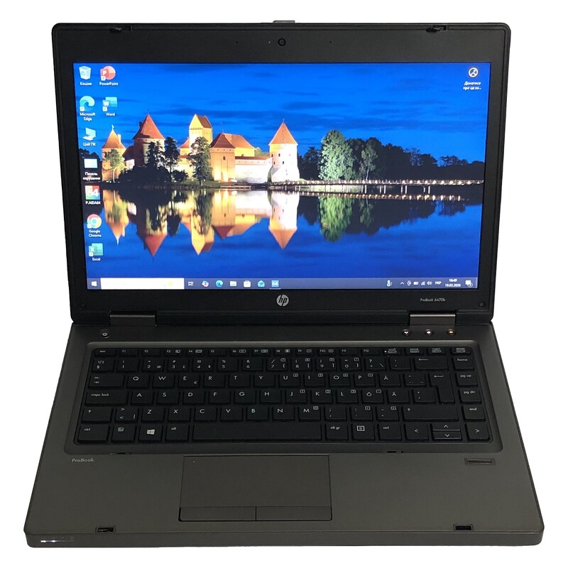 Ноутбук HP ProBook 6470b / 14" (1366x768) / i5-3210M / 8GB / 250GB HDD / Win10Pro - Б/в