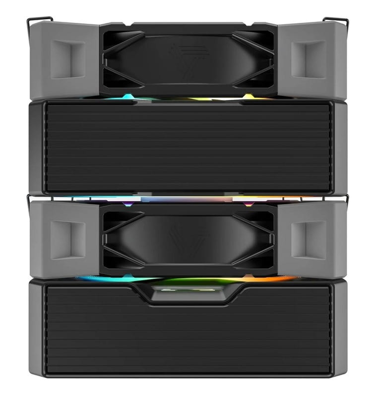 Кулер процессорный Montech NX600 ARGB Black
