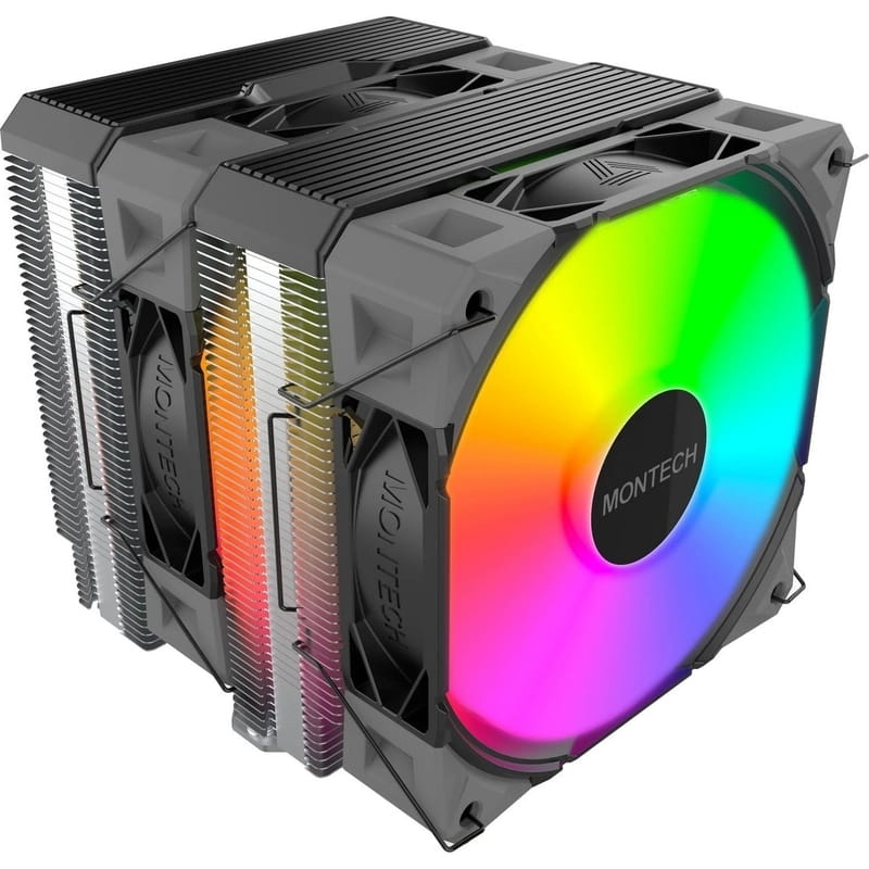 Кулер процессорный Montech NX600 ARGB Black