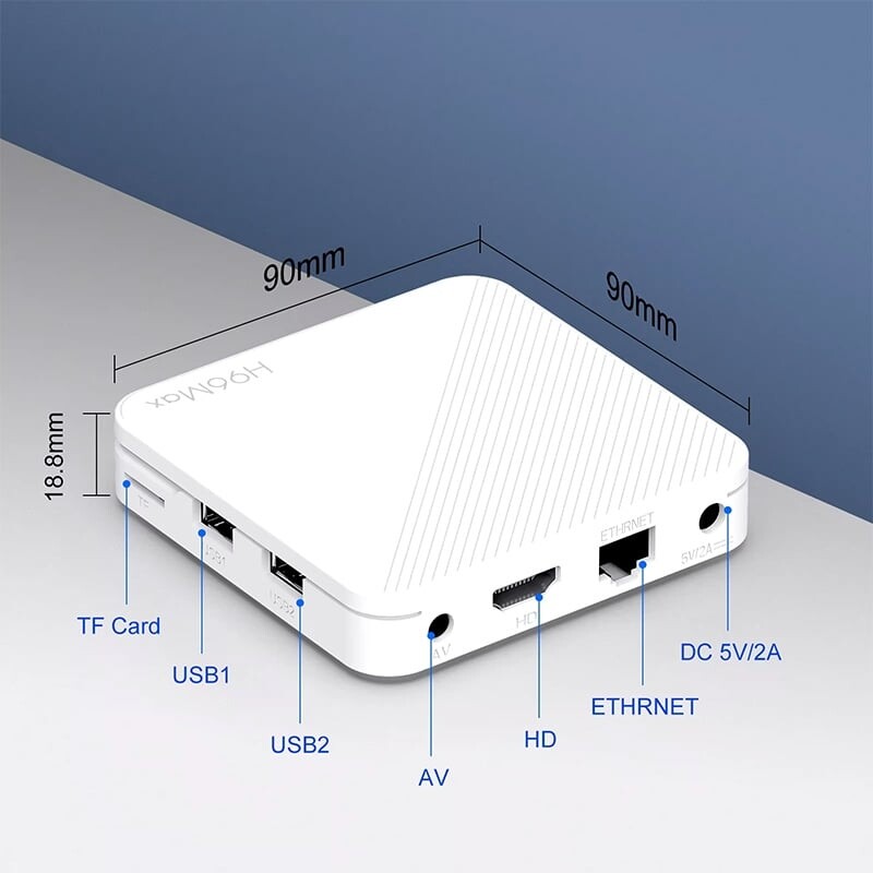 HD медиаплеер H96 Max H313 2/16 GB