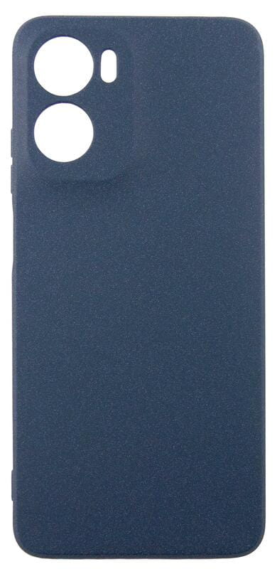 Чeхол-накладка Dengos Carbon для Motorola Moto G05 Blue (DG-KM-179) + защитное стекло