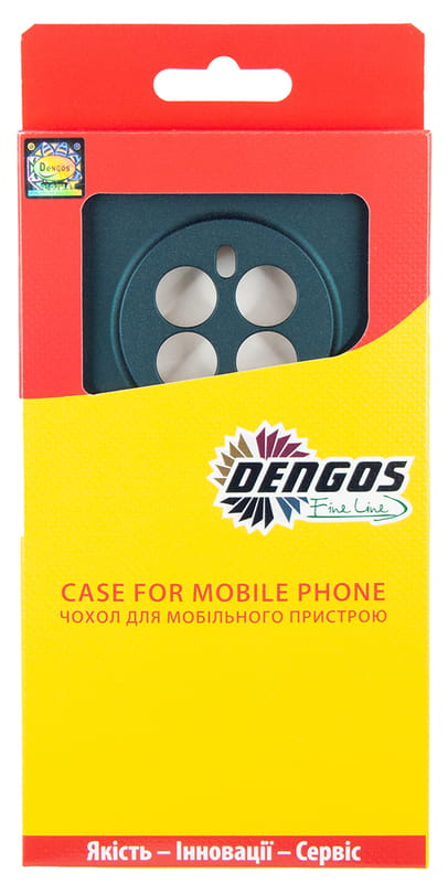 Чохол-накладка Dengos Soft для Realme 12 4G/5G Green (DG-KM-184) + захисне скло