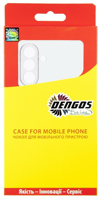 Чохол-накладка Dengos Soft для Samsung Galaxy A17 5G SM-A176 Clear (DG-KM-171) + захисне скло