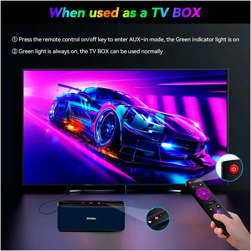 HD медіаплеєр H96 Max M7 4/32 GB