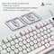 Фото - Клавиатура Ajazz AF98 Black USB-C White (AF98-W) | click.ua
